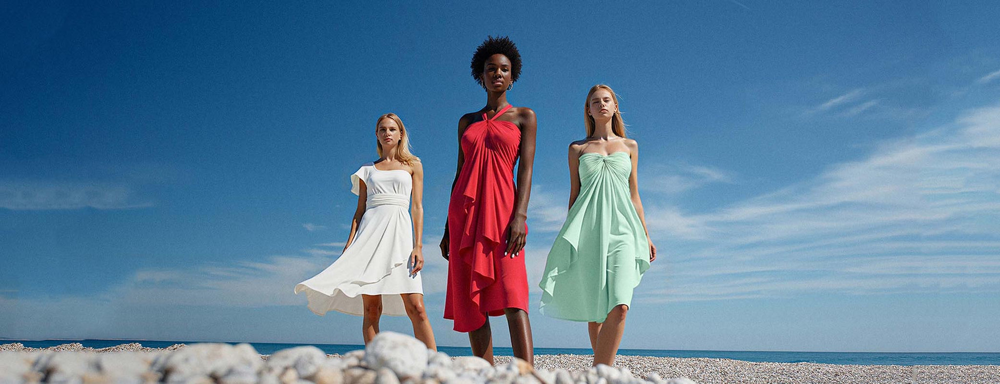 fun beach dresses Dappled Ocean