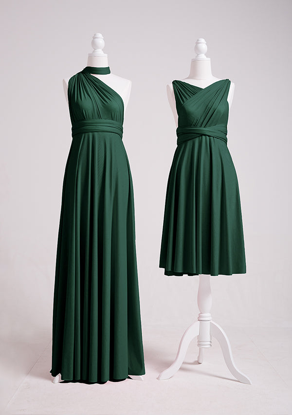 Buy Dark Green Infinity Dress, Multiway Dress