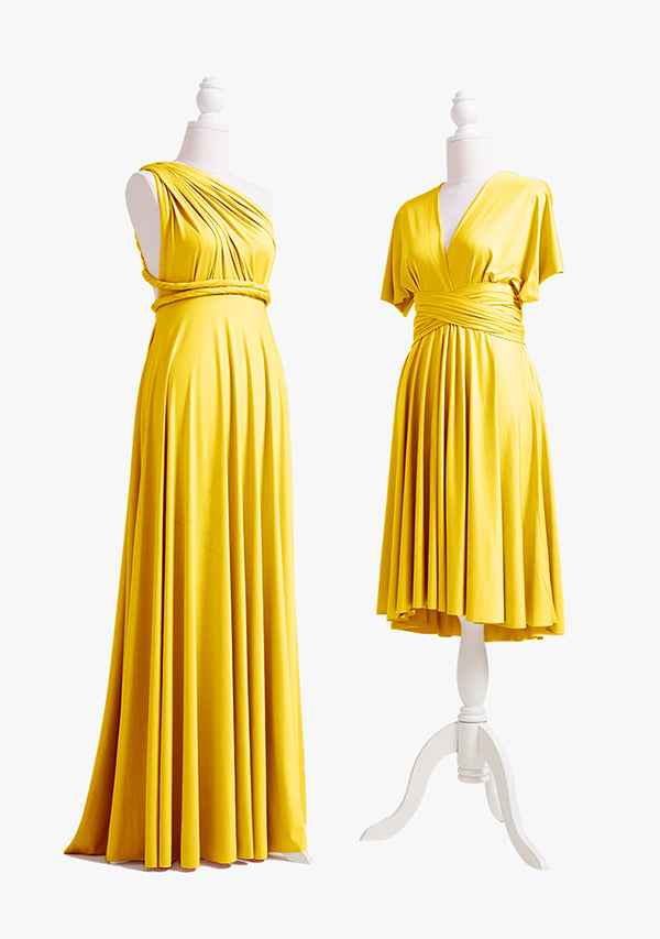 72styles Gold Yellow Multiway Convertible Infinity Dress