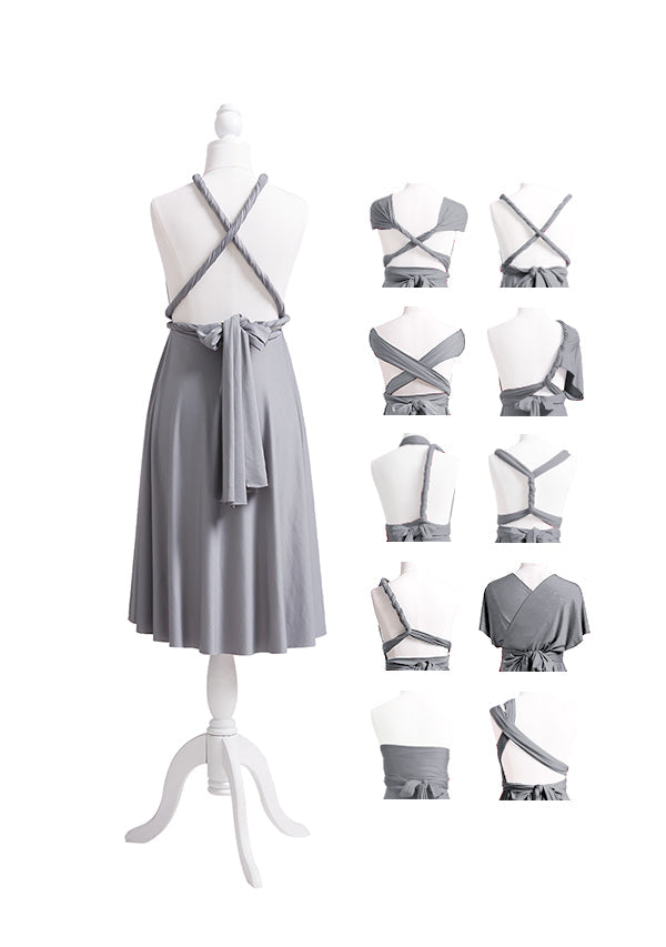 72styles Grey Multiway Infinity Dress