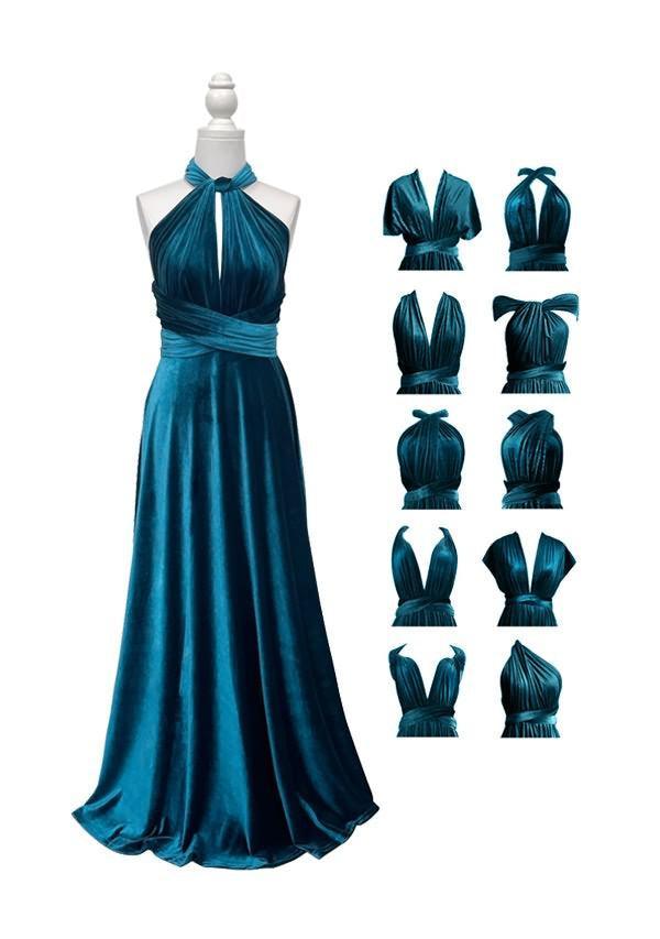 Velvet Multiway Convertible Infinity Dress - InfinityDress.com