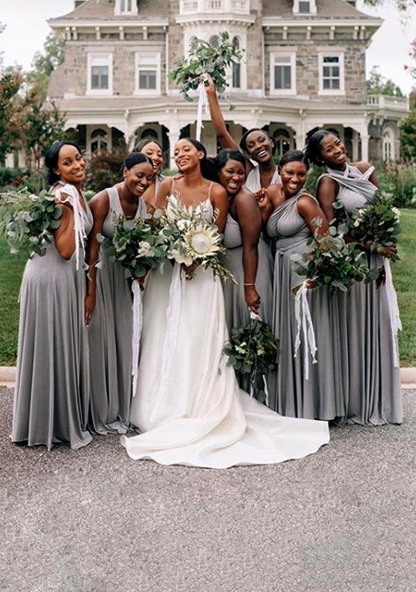 Grey Multiway Infinity Dress - InfinityDress.com