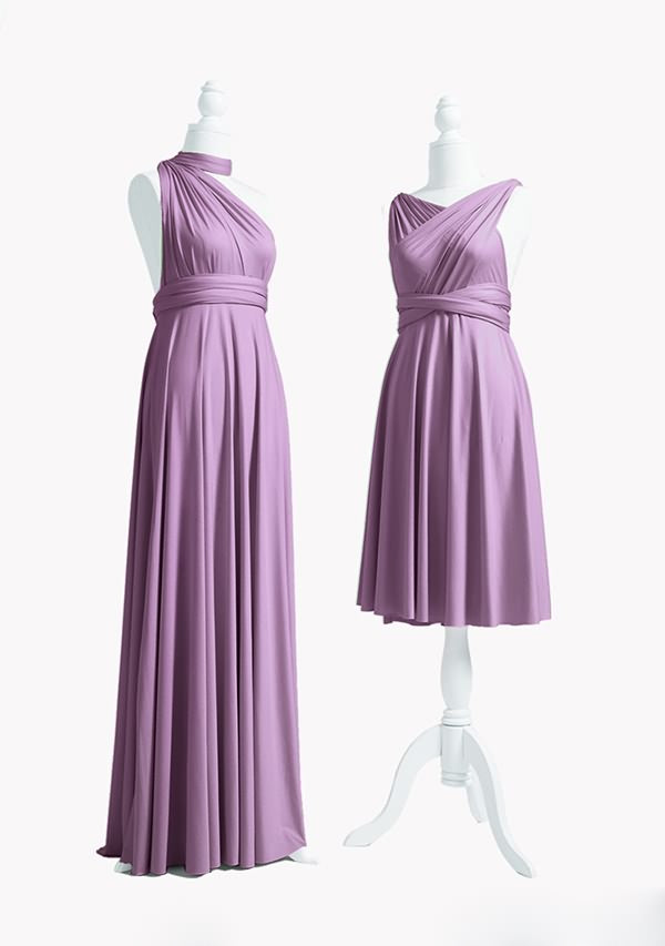 Mauve Multiway Convertible Infinity Dress