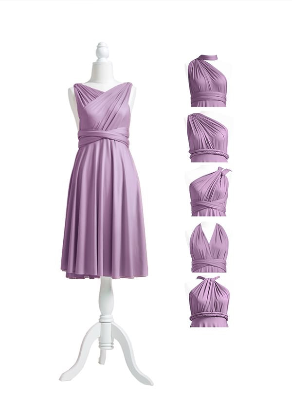 Mauve Multiway Convertible Infinity Dress