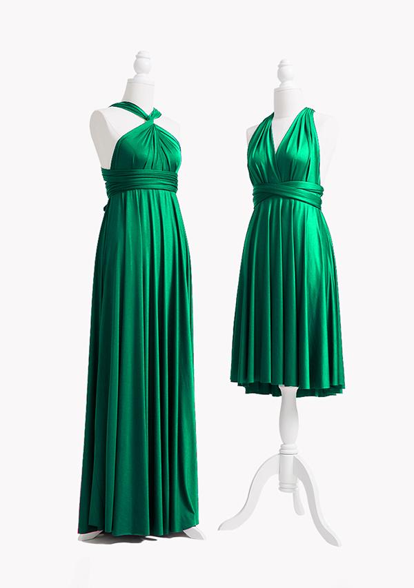 Buy Emerald Green Infinity Dress, Multiway Dress - InfinityDress.co.uk