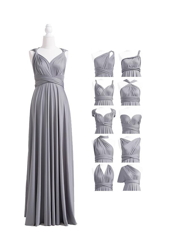 Grey Multiway Infinity Dress